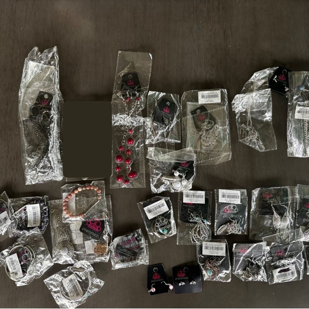 Paparazzi Jewelry Collection - Red, Silver, Black Accents